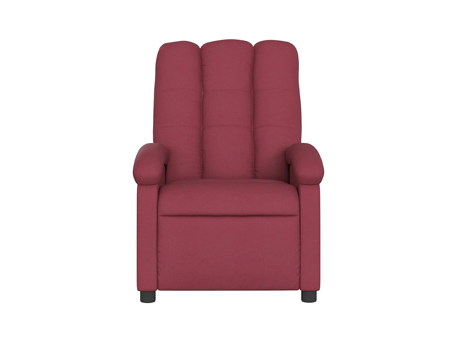 Sillón de relax | Silla | Sillón reclinable de tela rojo tinto SHL4999