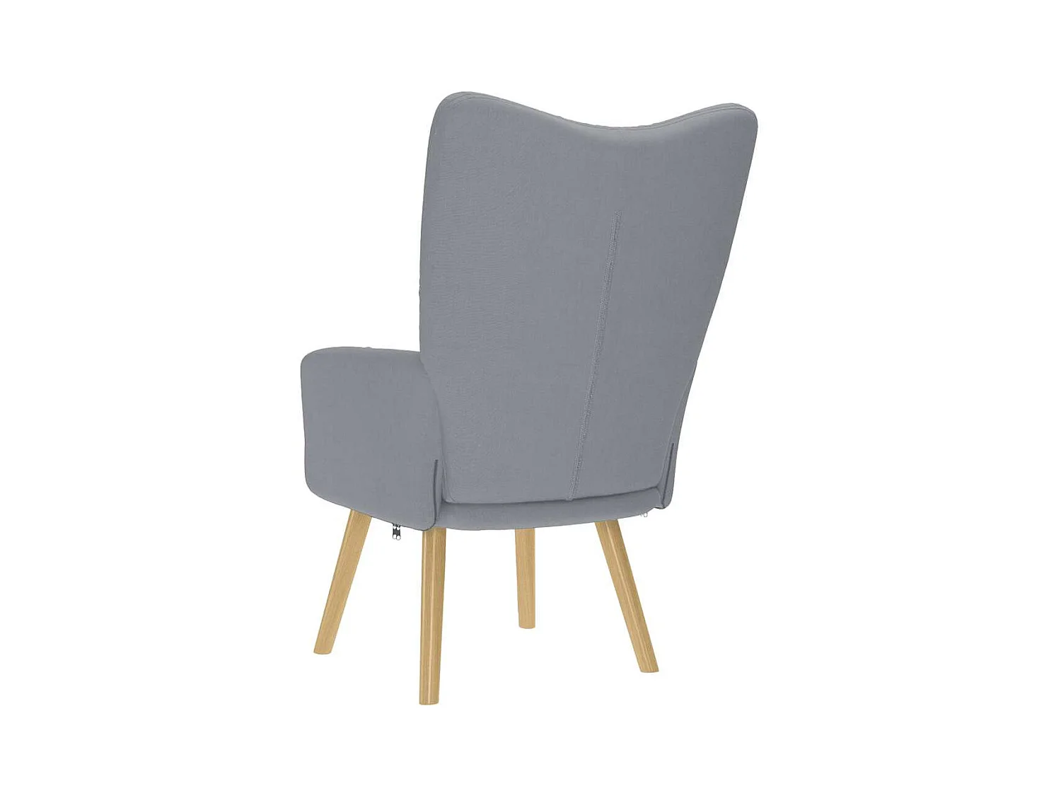 Sillón de relax | Silla de relax de tela gris claro SHL2938