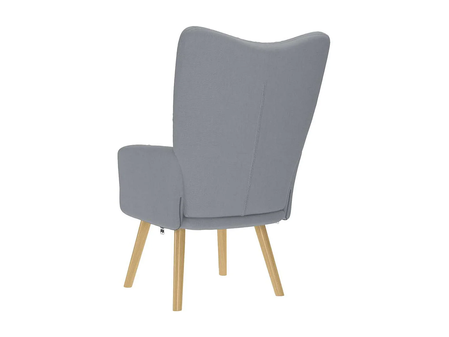 Fauteuil de Salon-Chaise de relaxation moderne Gris clair Tissu SHL1902