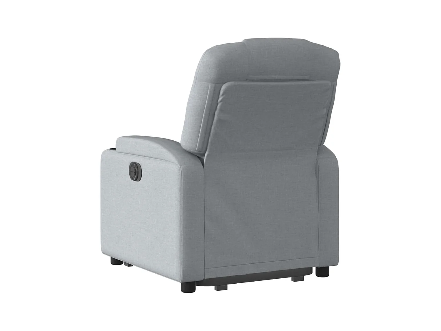 Silla de relax | Sillón eléctrico reclinable elevable de tela gris claro SHL2405