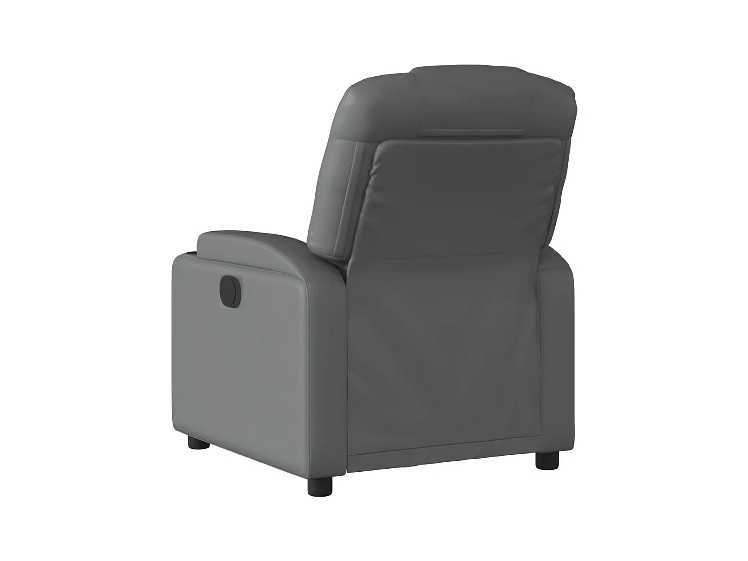 Sillón de relax | Silla | Sillón reclinable eléctrico de cuero sintético gris SHL8257
