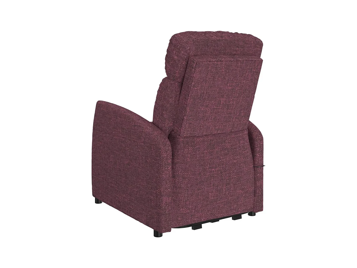 Silla de relax | Sillón elevable tela morado SHL7370