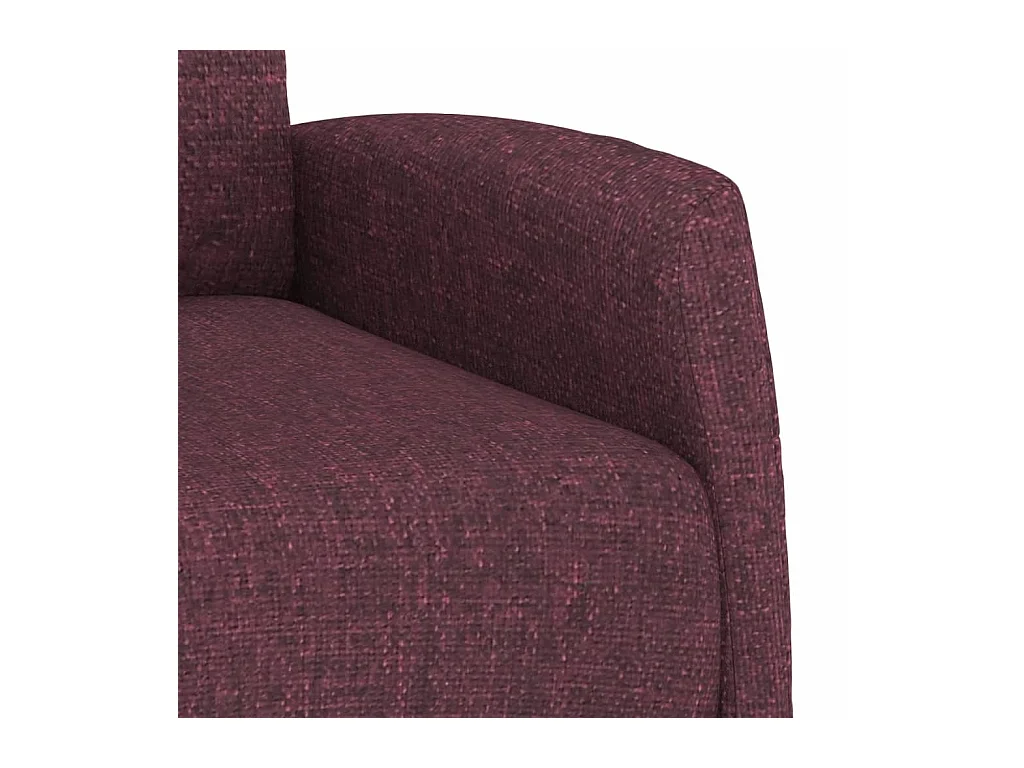 Silla de relax | Sillón elevable tela morado SHL7370