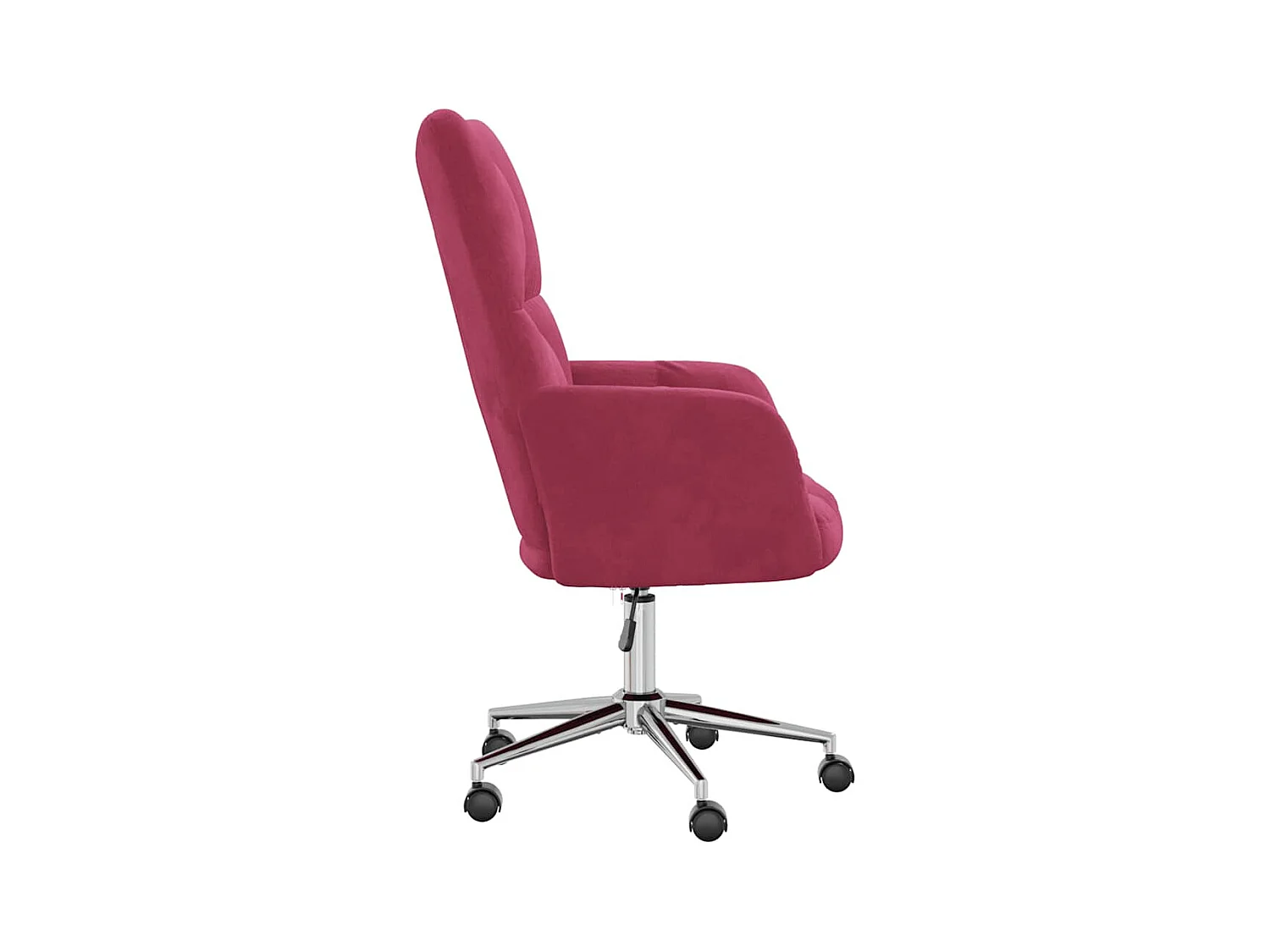 Sillón de relax | Silla de relax de terciopelo rojo vino tinto SHL8121