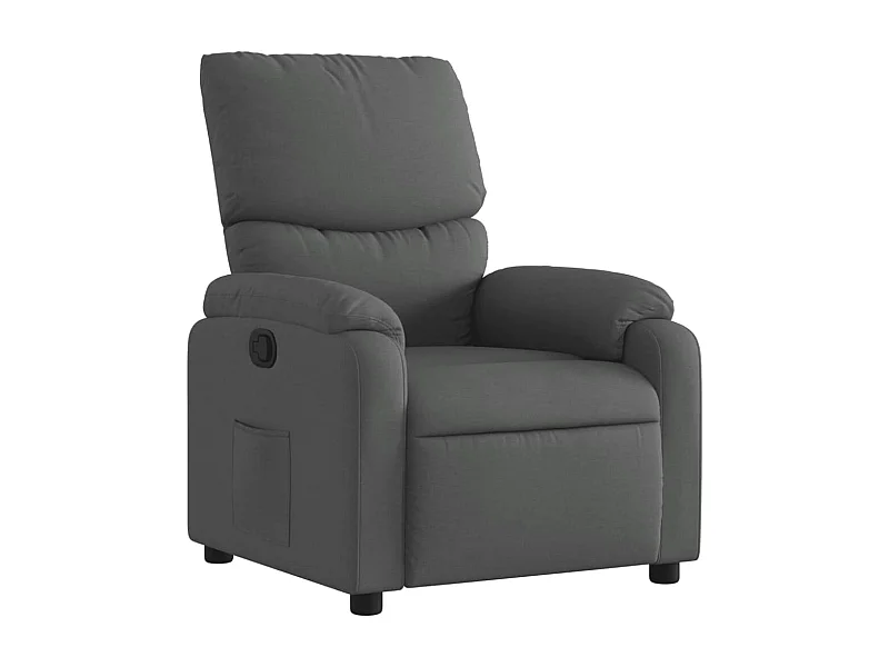 Sillón de relax | Silla | Sillón reclinable de tela gris oscuro SHL9281