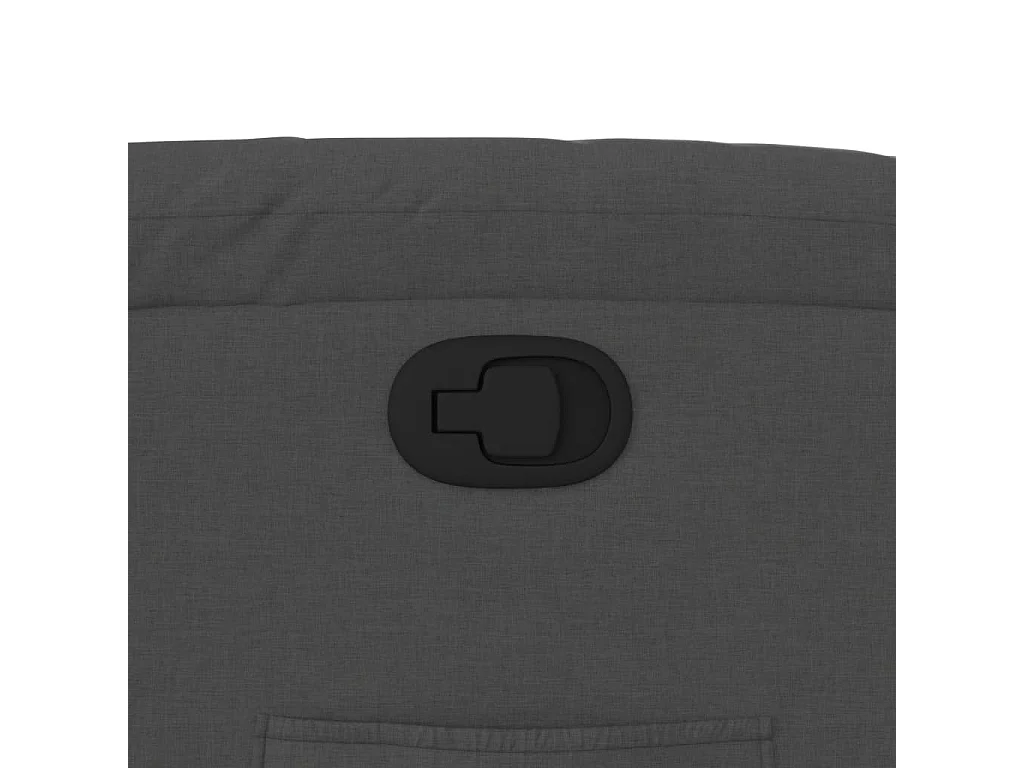 Sillón de relax | Silla | Sillón reclinable de tela gris oscuro SHL9281