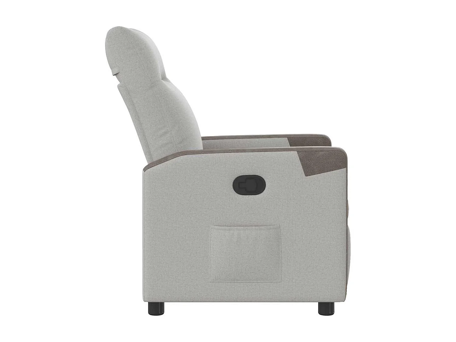 Relaxsessel | Lounge Sessel für Wohnzimmer Wolkengrau Stoff SHL2552