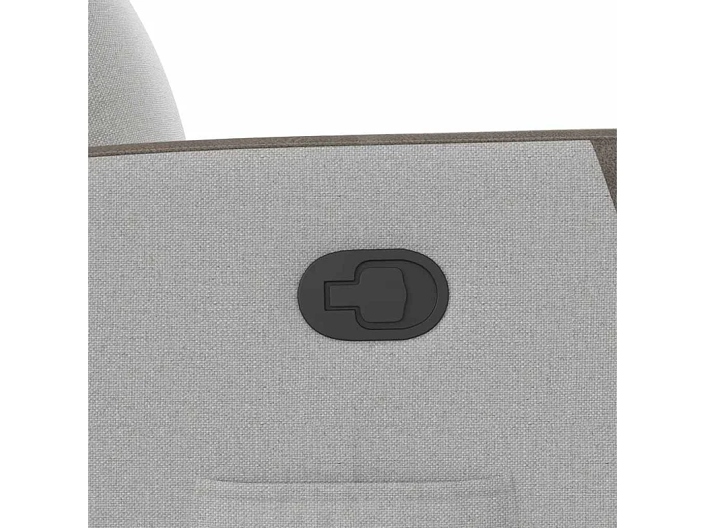 Relaxsessel | Lounge Sessel für Wohnzimmer Wolkengrau Stoff SHL2552