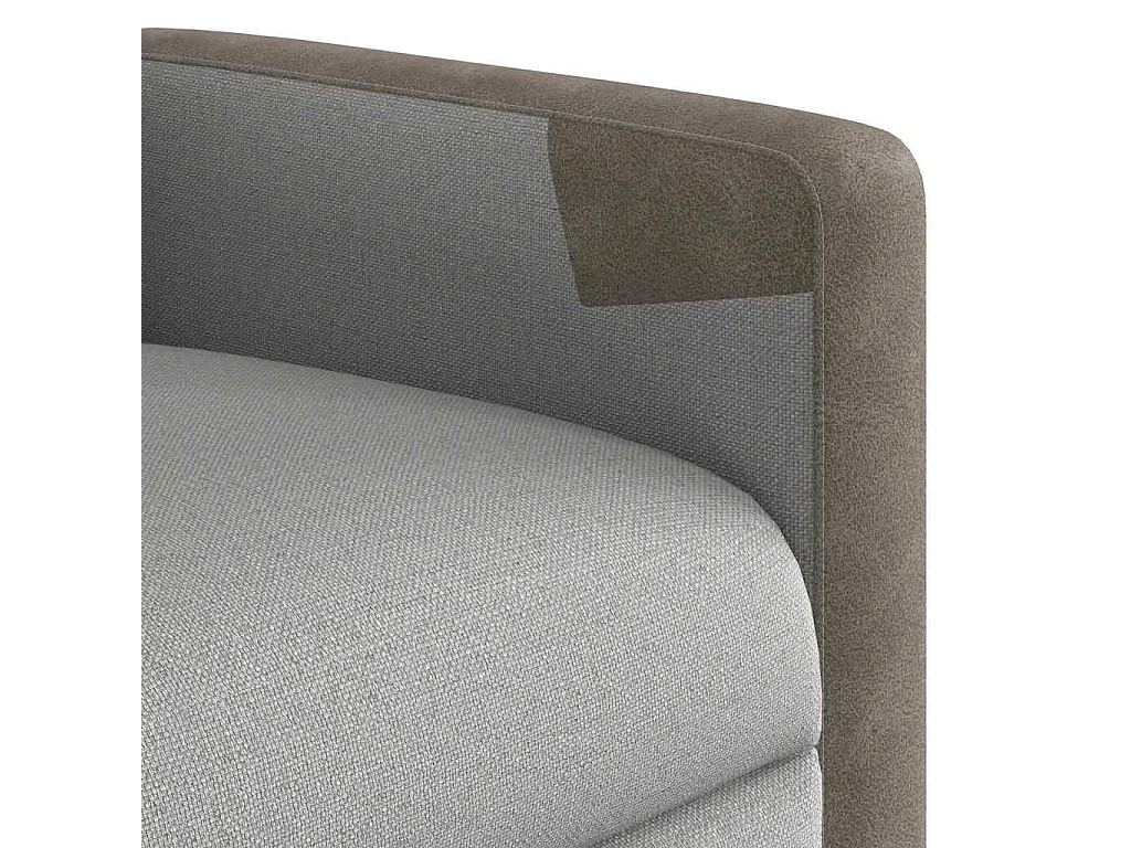 Relaxsessel | Lounge Sessel für Wohnzimmer Wolkengrau Stoff SHL2552