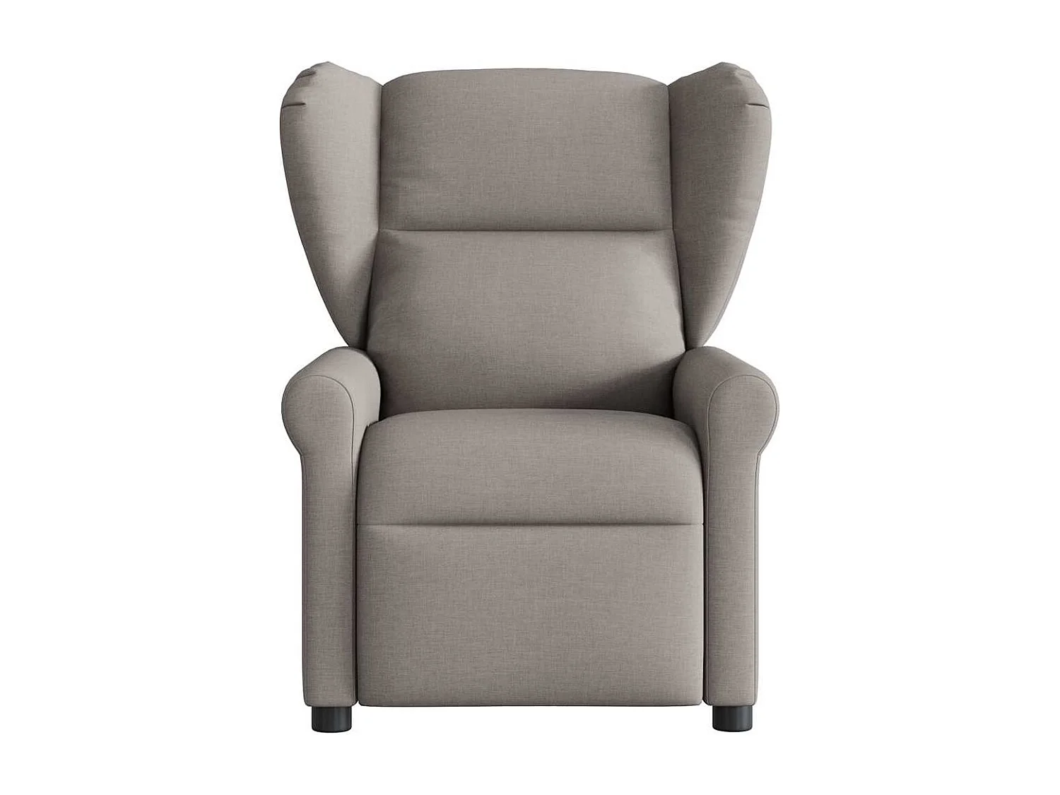 Fauteuil inclinable électrique-Fauteuil de massage de Salon Taupe Tissu SHL3669