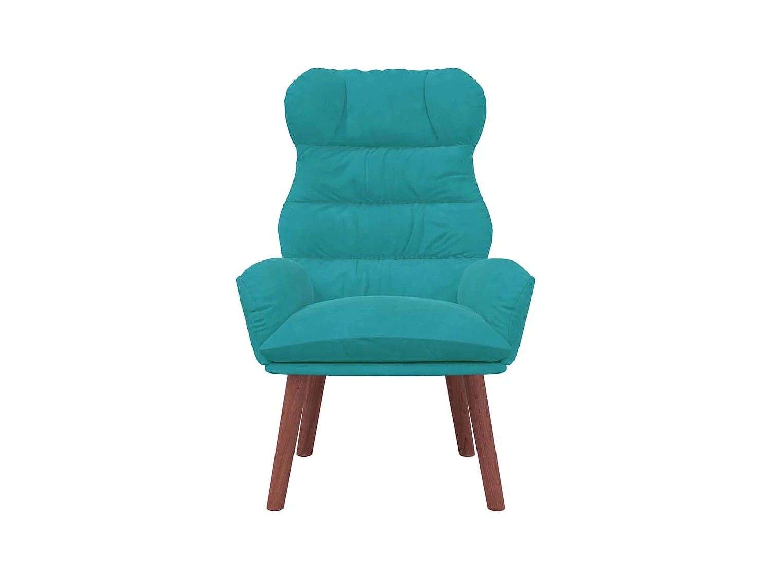 Fauteuil Salon-Chaise de relax Turquoise 69x74x93 cm Velours SHL3594