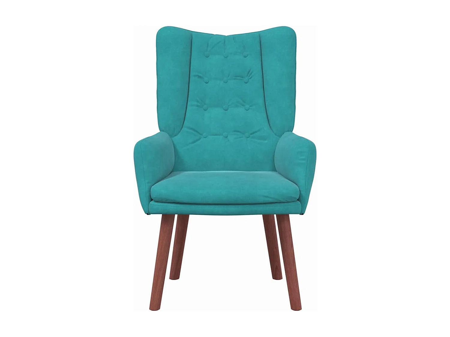 Relaxsessel | Lounge Sessel für Wohnzimmer Türkis 63x67x94 cm Samt SHL66645