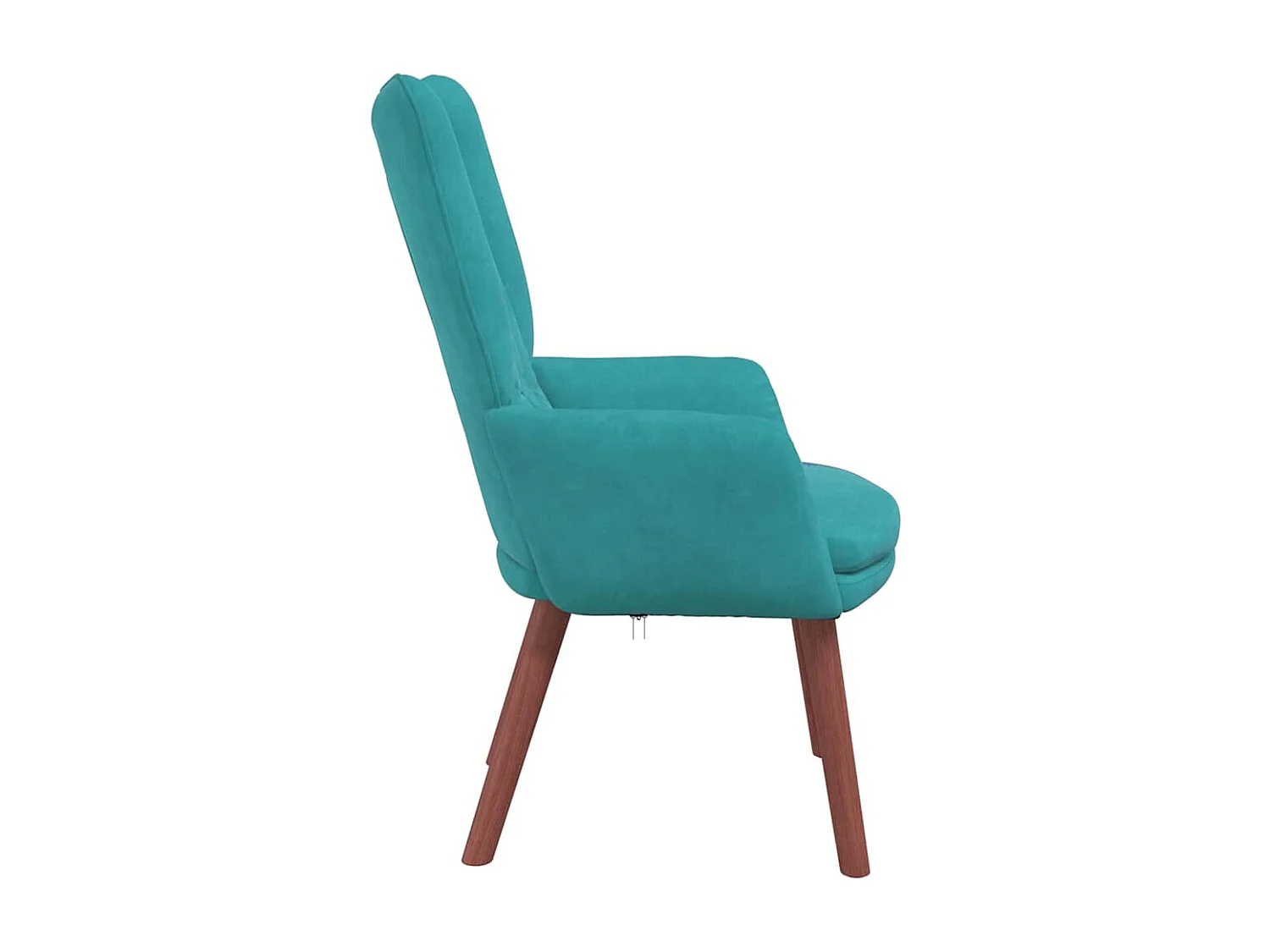 Relaxsessel | Lounge Sessel für Wohnzimmer Türkis 63x67x94 cm Samt SHL66645