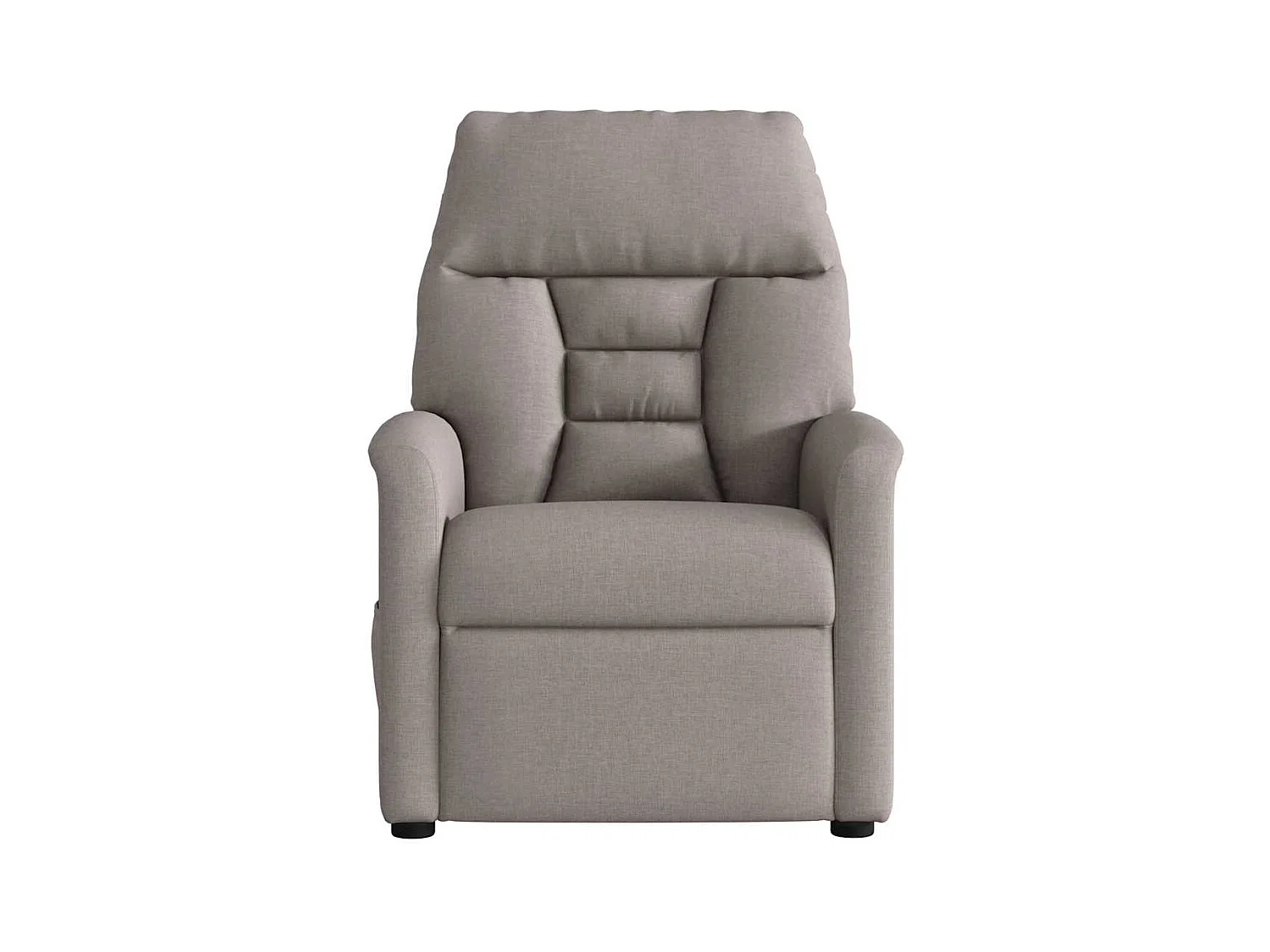 Sillón de salón | Silla | Sillón de masaje reclinable de tela gris taupé SHL9515