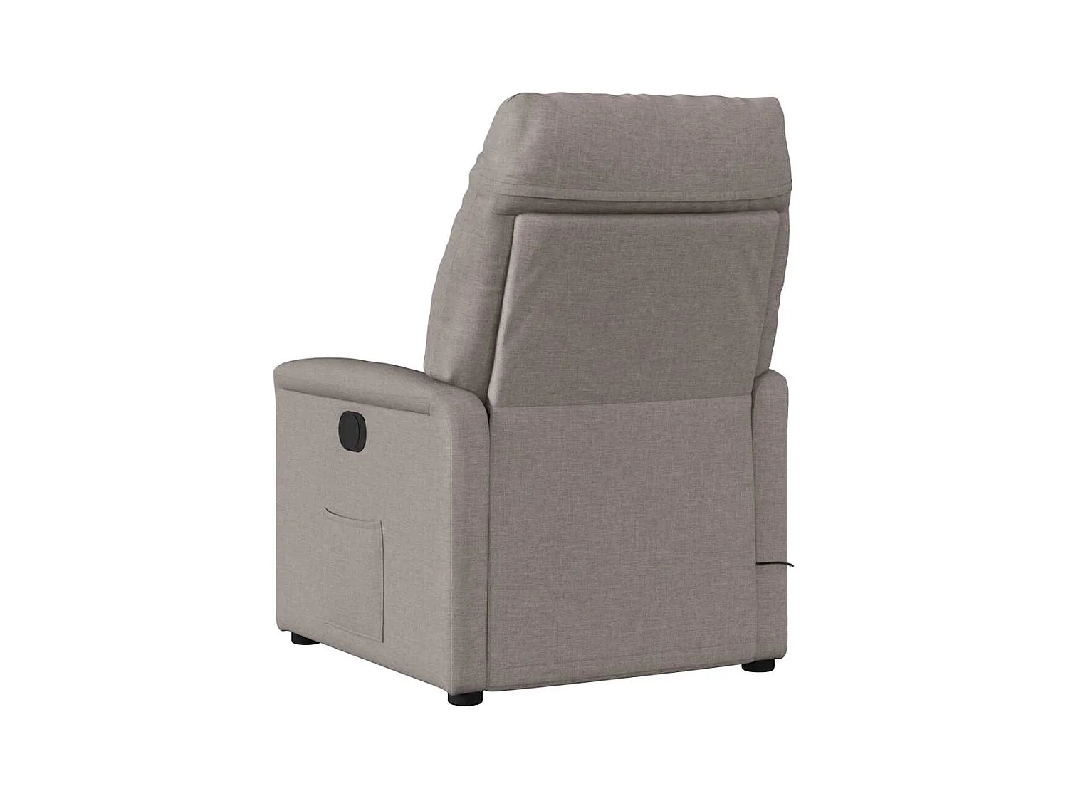 Sillón de salón | Silla | Sillón de masaje reclinable de tela gris taupé SHL9515
