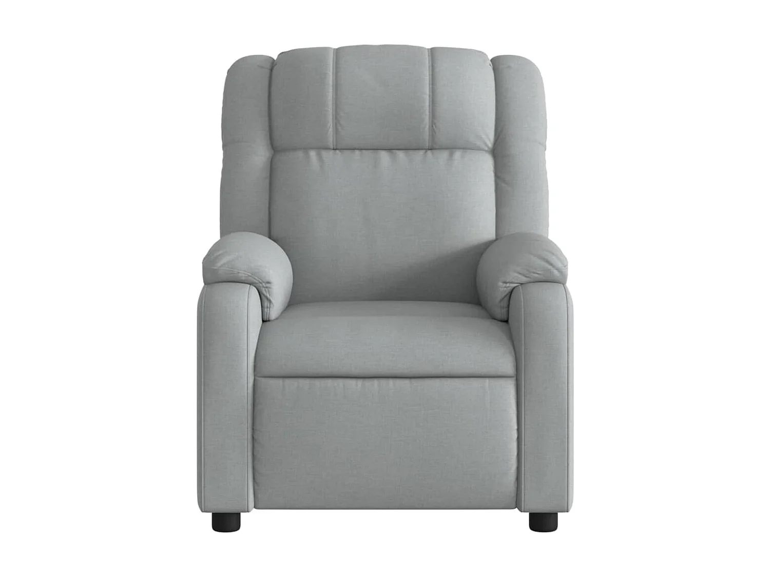 Fauteuil inclinable-Chaise de relax-Fauteuil TV gris clair tissu SHL5470