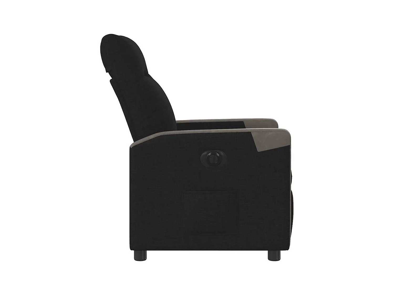 Sillón de relax | Silla | Sillón reclinable eléctrico de tela negro SHL8154