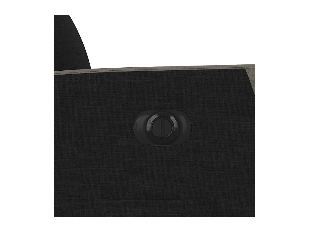 Sillón de relax | Silla | Sillón reclinable eléctrico de tela negro SHL8154