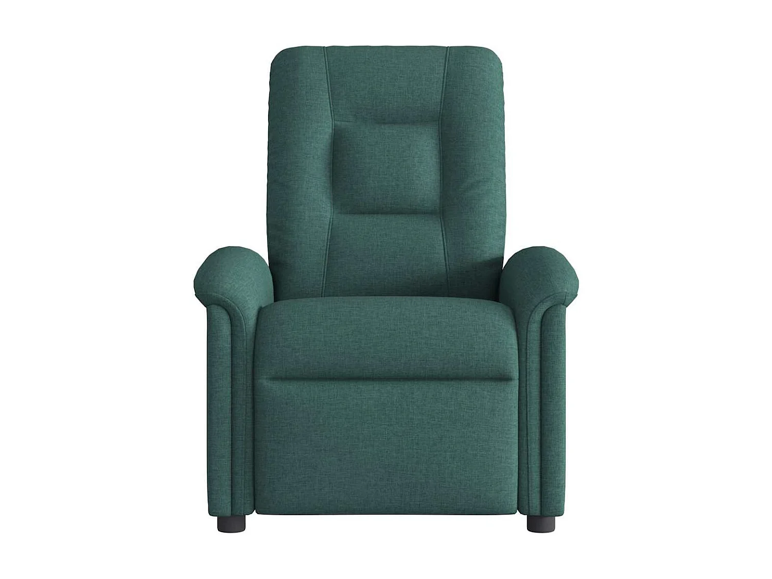 Fauteuil inclinable électrique-Fauteuil de massage de Salon Vert foncé Tissu SHL4948