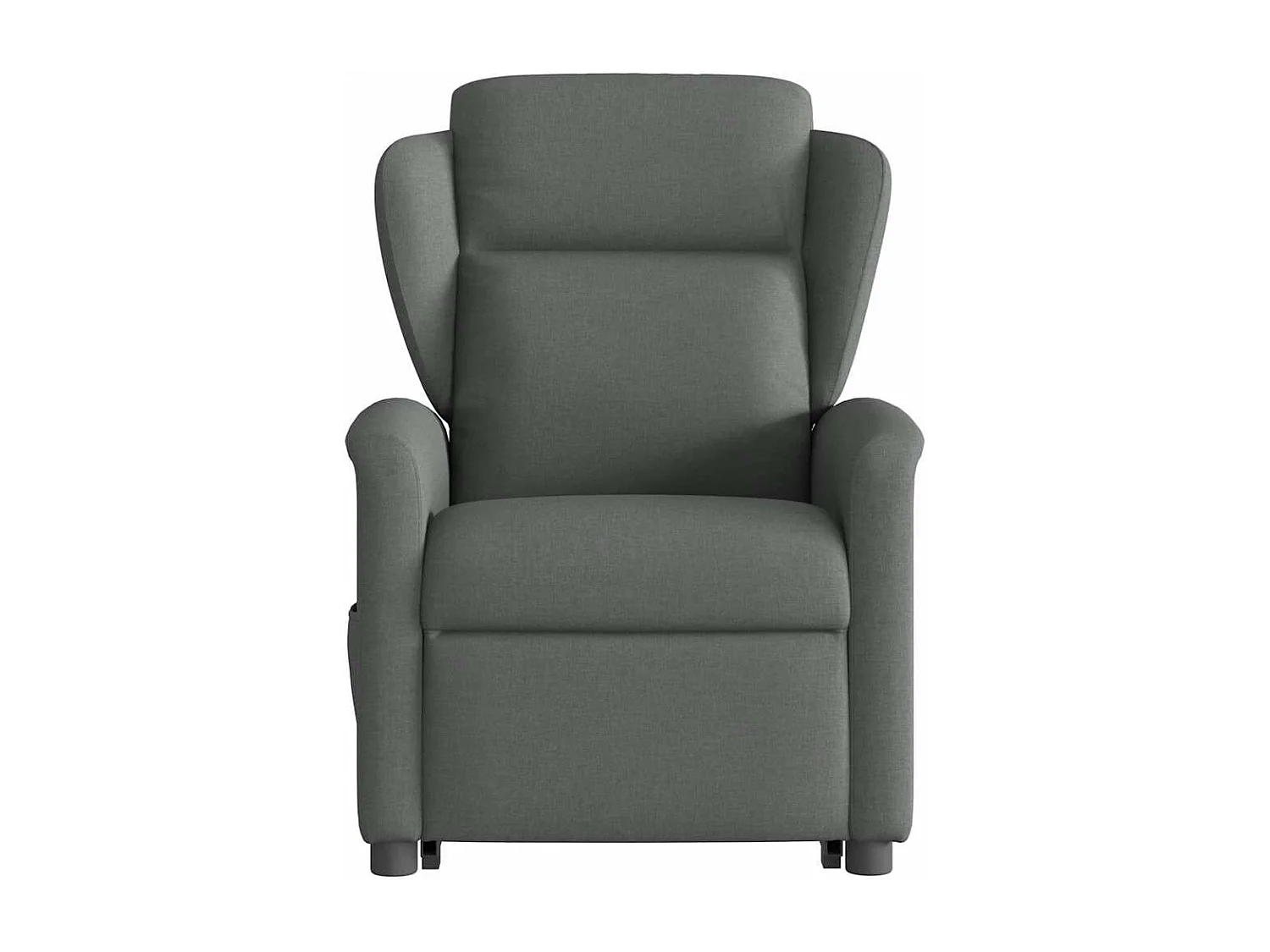 Fauteuil inclinable électrique-Chaise de relax-Fauteuil TV gris foncé tissu SHL3182