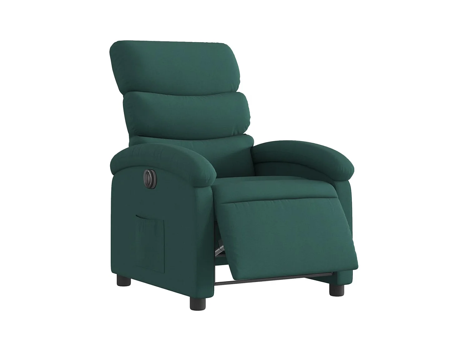 Sillón de relax | Silla | Sillón reclinable eléctrico tela verde oscuro SHL8993