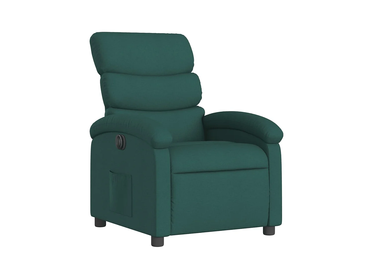 Sillón de relax | Silla | Sillón reclinable eléctrico tela verde oscuro SHL8993