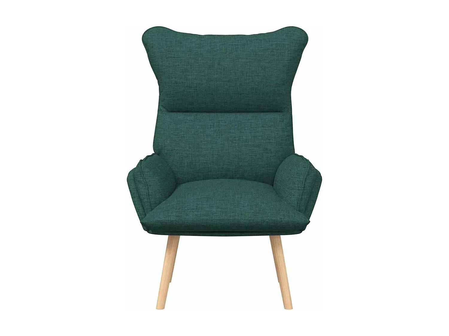 Fauteuil Salon-Chaise de relax Vert foncé 69x74x93 cm tissu SHL2849