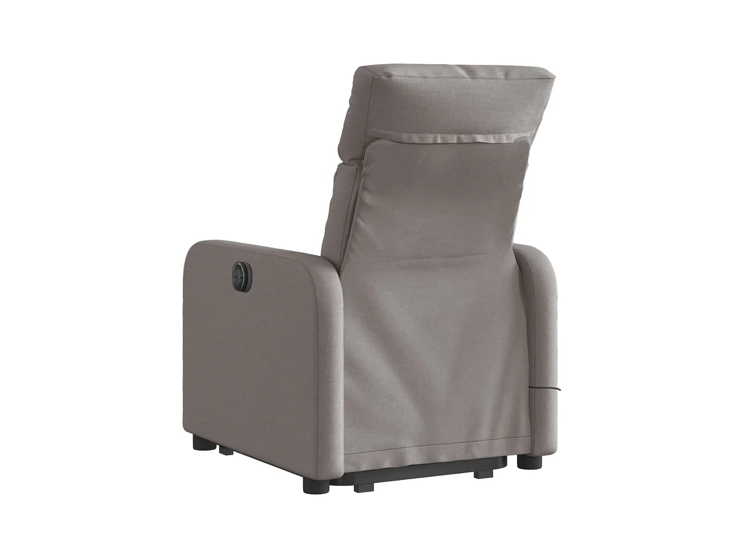 Sillón de relax | Sillón reclinable de masaje elevable tela gris taupé SHL4808