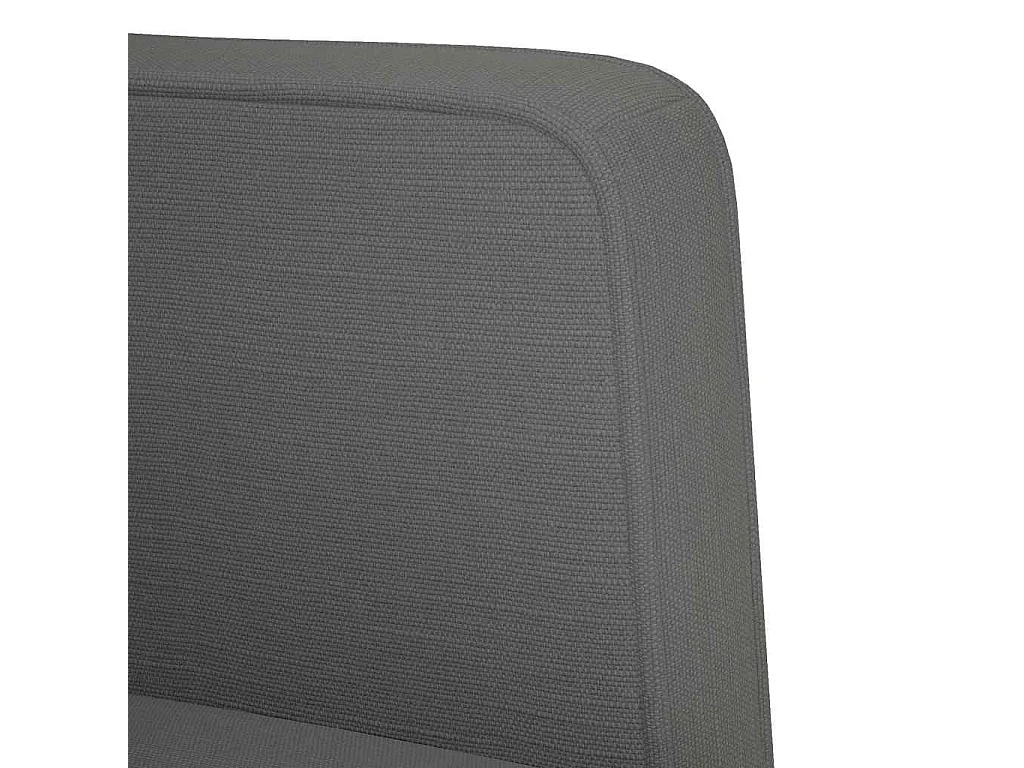 Fauteuil Salon | Chaise de relax | Canapé-chaise accoudoirs gris foncé 53 cm tissu SHL4023