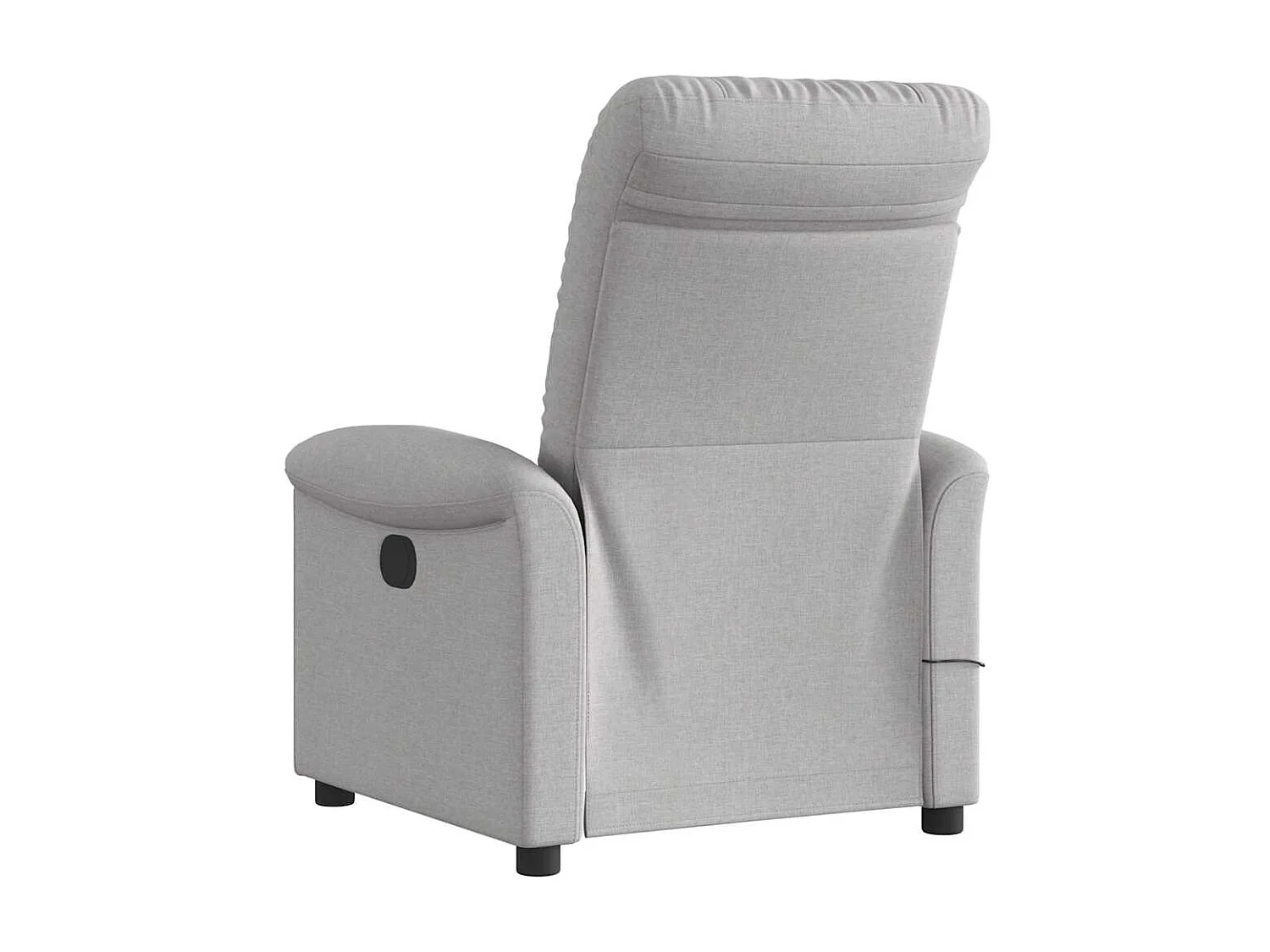 Fauteuil inclinable électrique-Fauteuil de massage de Salon gris nuage tissu SHL3123