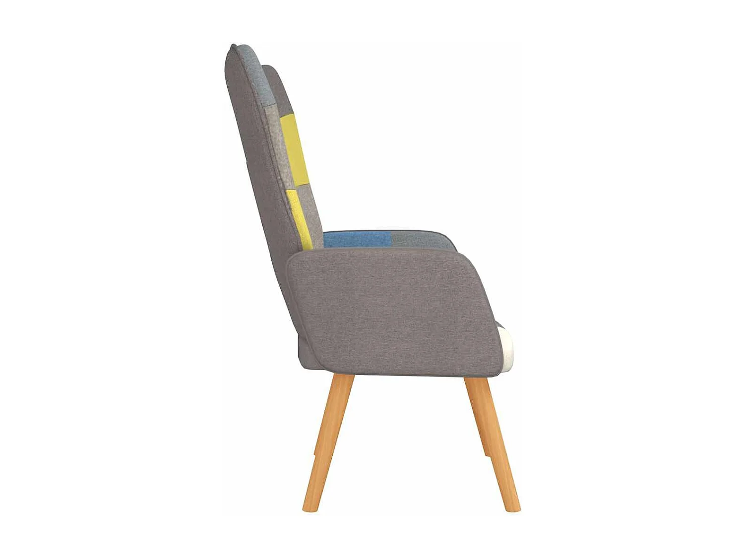 Silla de relajación | Sillón de relax de tela patchwork SHL8926
