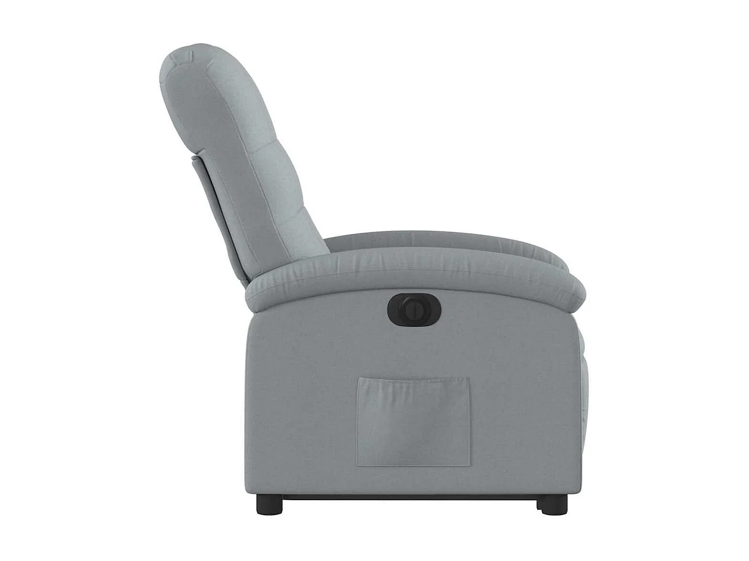 Fauteuil inclinable électrique-Chaise de relax gris clair tissu SHL1051