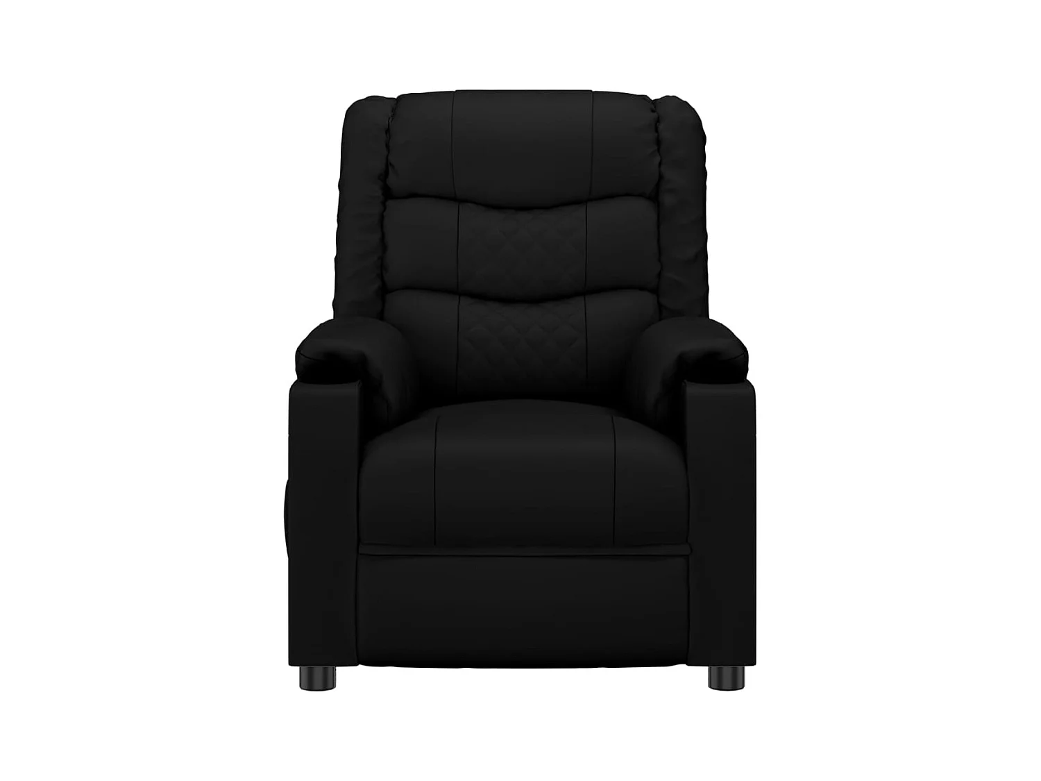 Relaxstoel | Fauteuil | Bureaustoel verstelbaar kunstleer zwart