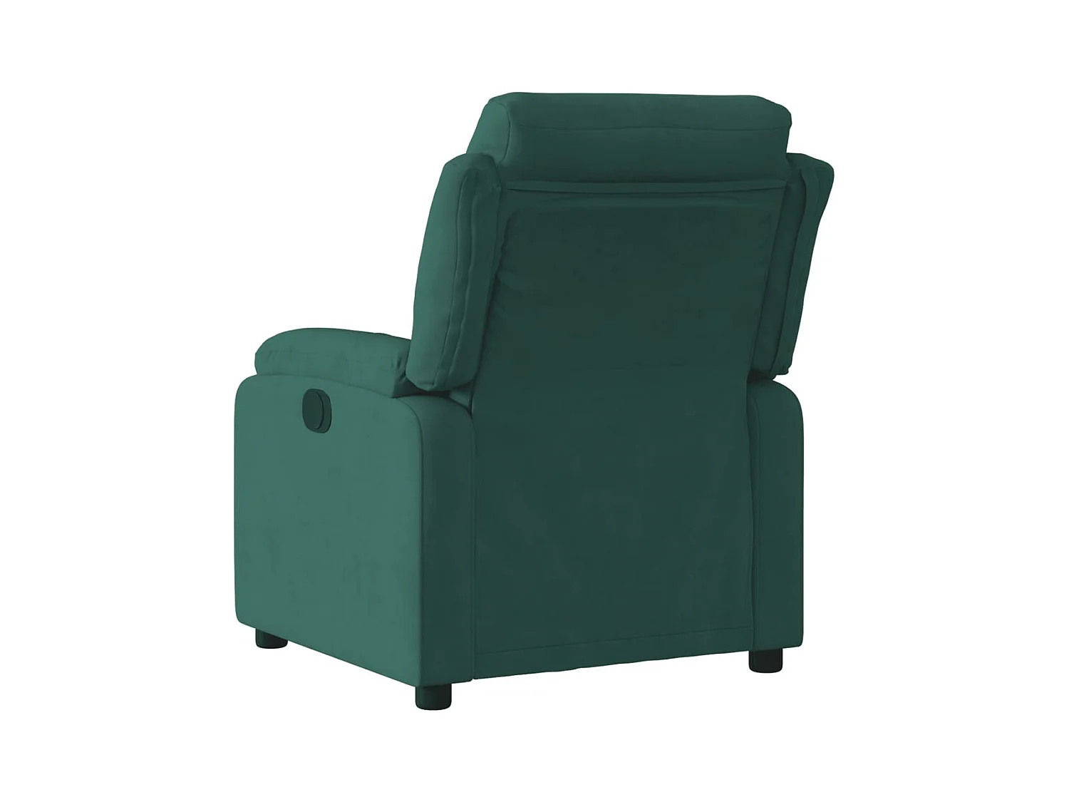 Sillón de relax | Silla | Sillón reclinable eléctrico de terciopelo verde oscuro SHL5013