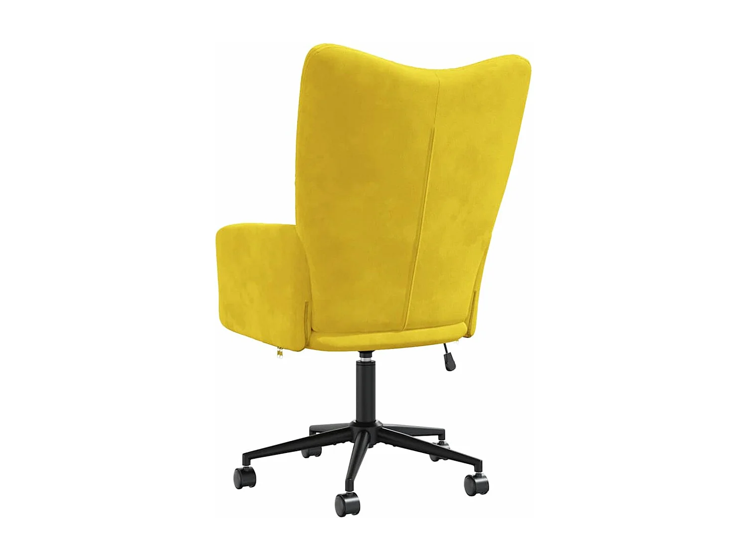 Relaxsessel | Lounge Sessel Senfgelb Samt SHL66813