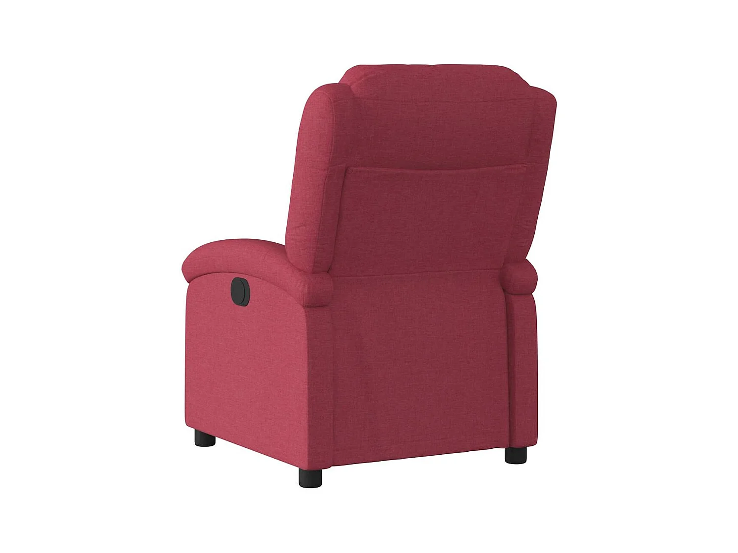 Fauteuil inclinable électrique-Chaise de relax Rouge bordeaux Tissu SHL3406