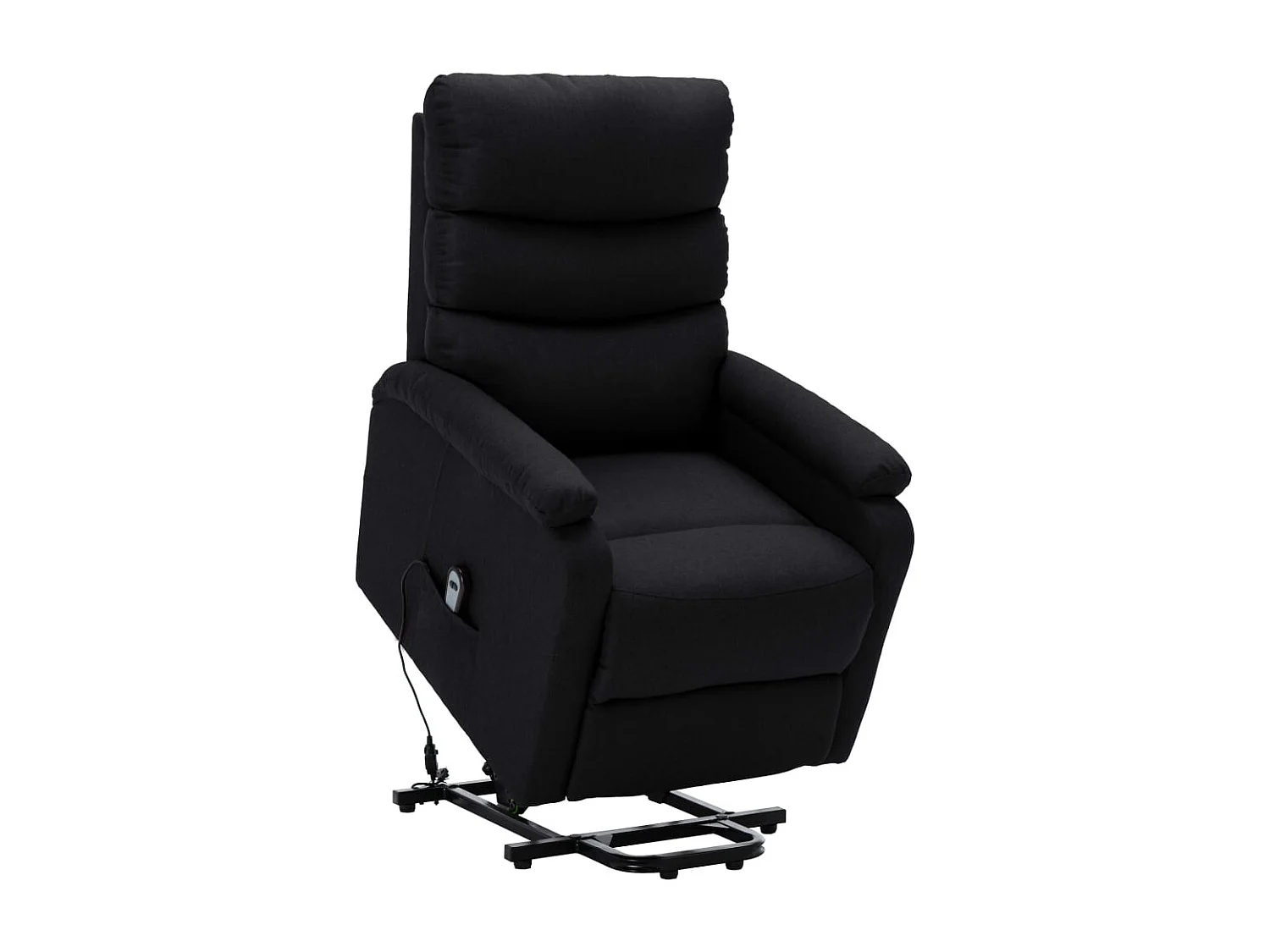 Fauteuil salon-Chaise de relax-Fauteuil Noir Tissu 74x90.5x100 cm SHL4877