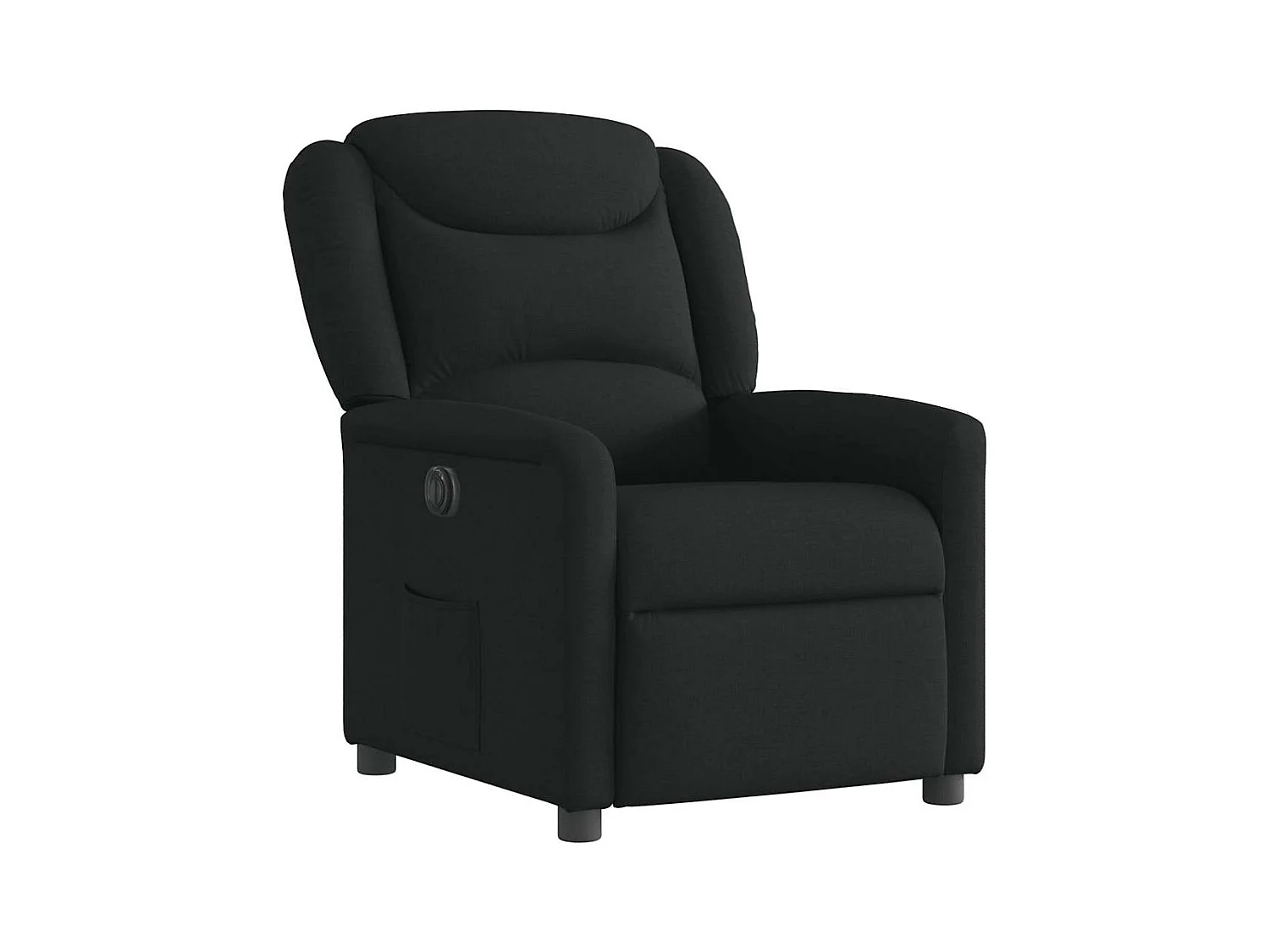 Sillón de relax | Silla | Sillón reclinable eléctrico de tela negro SHL2073
