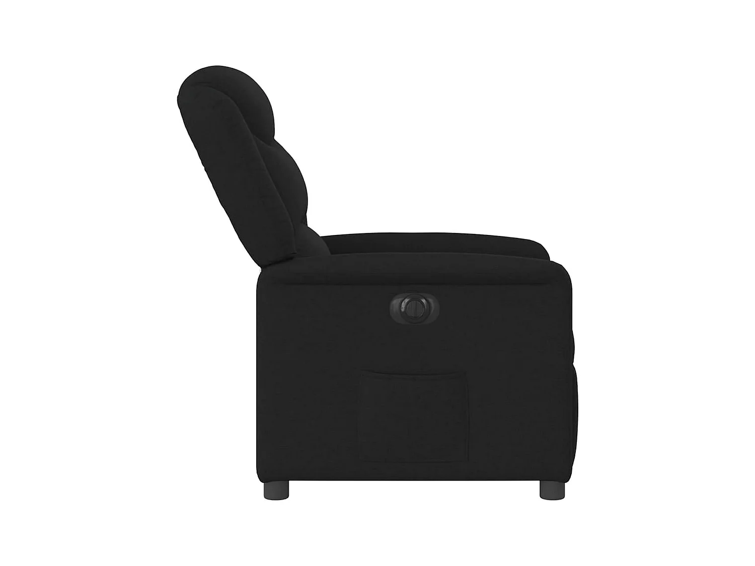 Sillón de relax | Silla | Sillón reclinable eléctrico de tela negro SHL2073