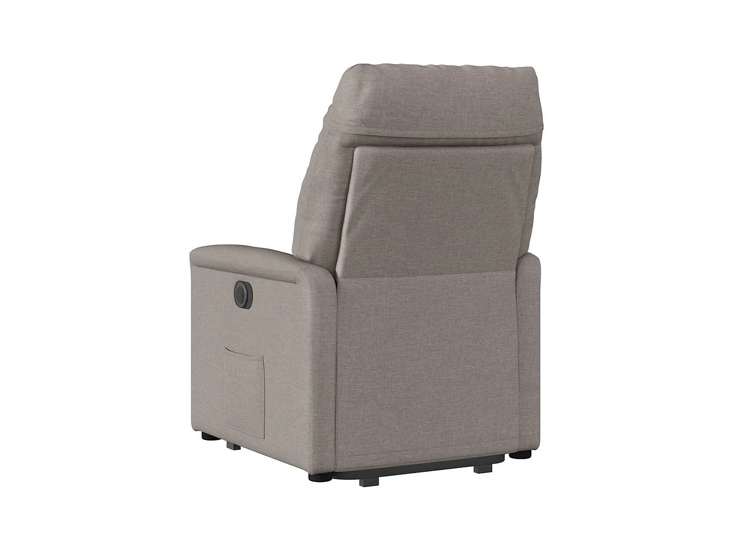 Silla de relax | Sillón eléctrico reclinable elevable de tela gris taupe SHL2758