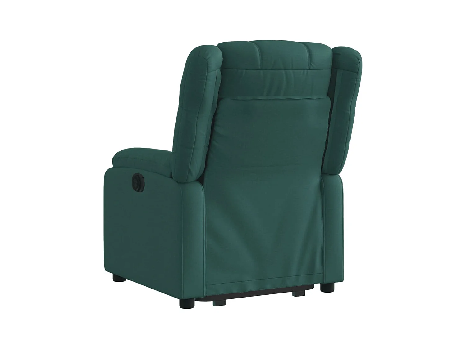 Fauteuil inclinable électrique-Chaise de relax-Fauteuil salon vert foncé tissu SHL3388