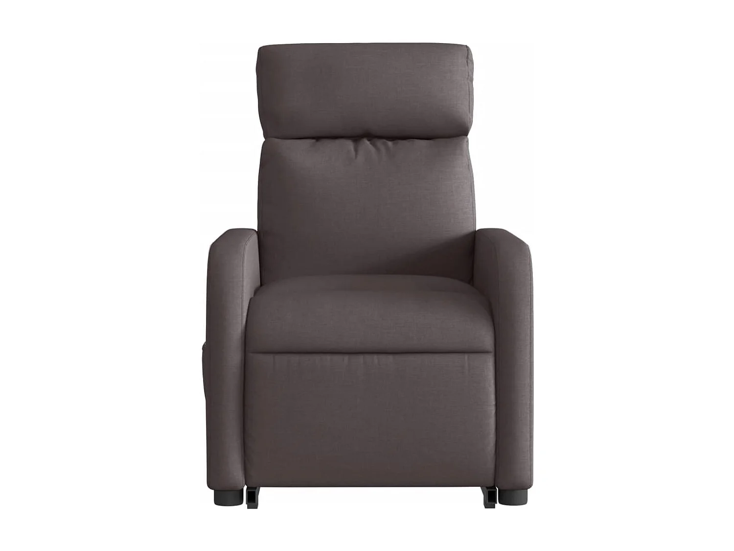 Fauteuil inclinable électrique-Chaise de relax-Fauteuil salon marron foncé tissu SHL1030
