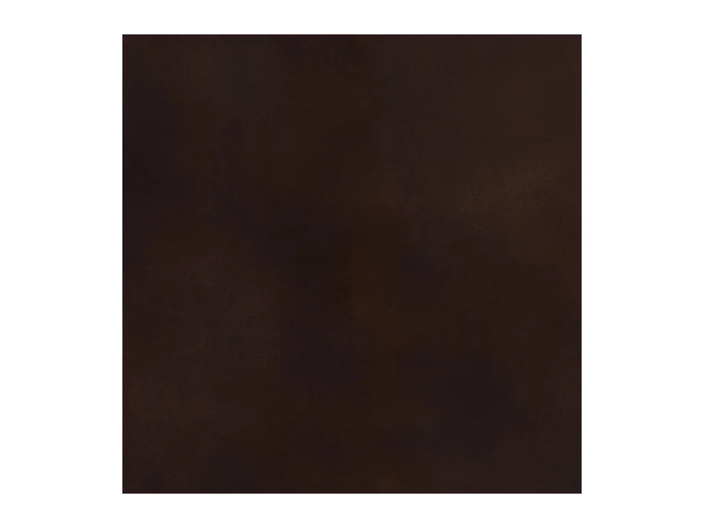 Sillón de salón | Silla Relax con diseño de cubo cuero auténtico marrón oscuro SHL8971