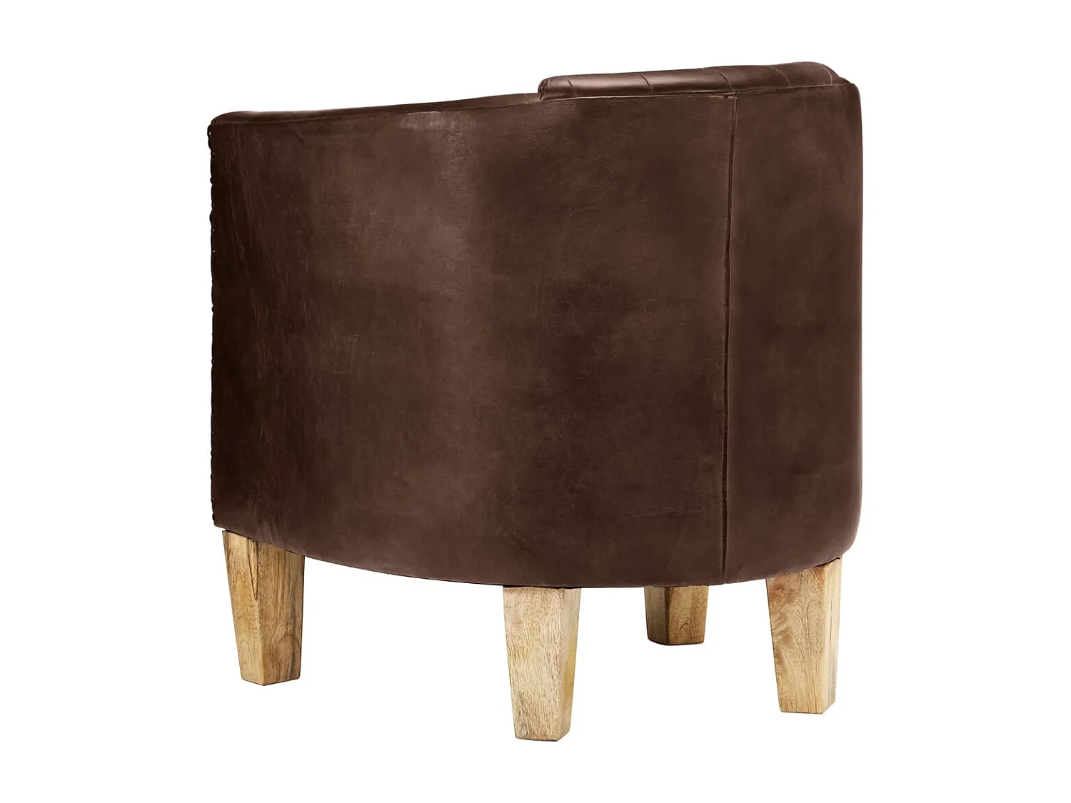 Relaxsessel-Lounge Sessel Dunkelbraun Echtleder SHL98814