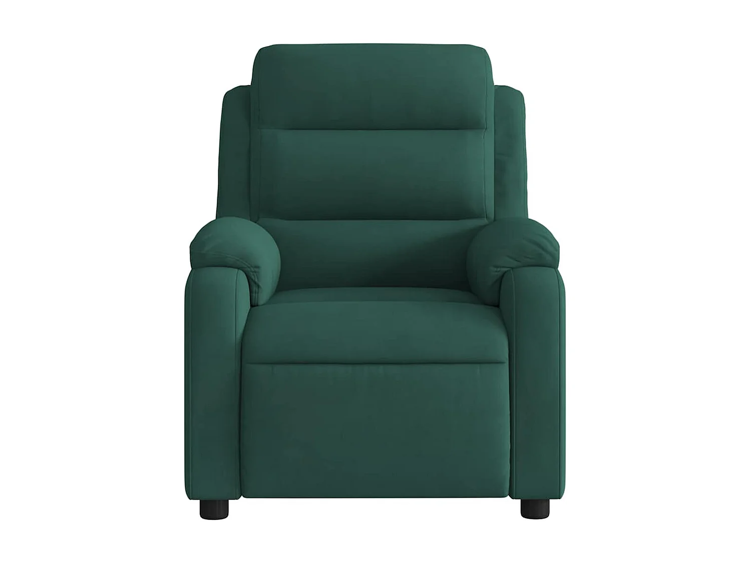 Sillón de salón | Silla | Sillón de masaje reclinable de terciopelo verde oscuro SHL3490