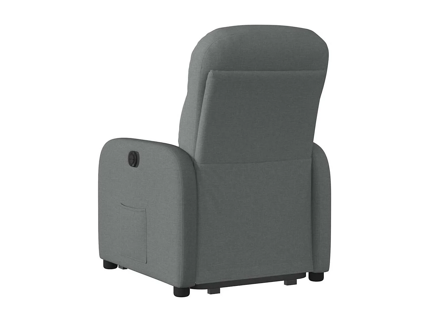 Fauteuil inclinable électrique-Chaise de relax-Fauteuil TV gris foncé tissu SHL1059