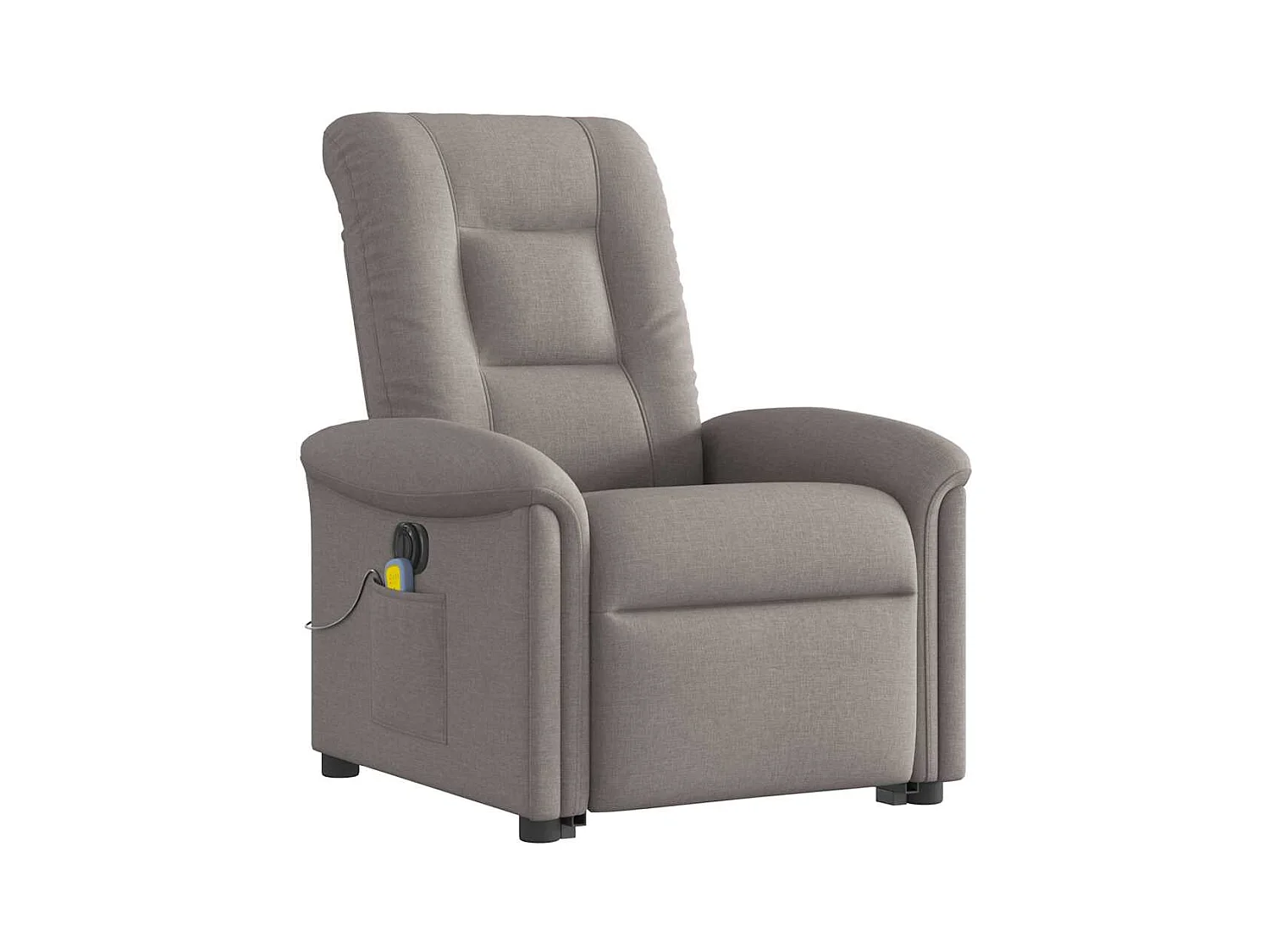 Sillón de salón | Silla | Sillón de masaje eléctrico reclinable elevable tela taupé SHL2329