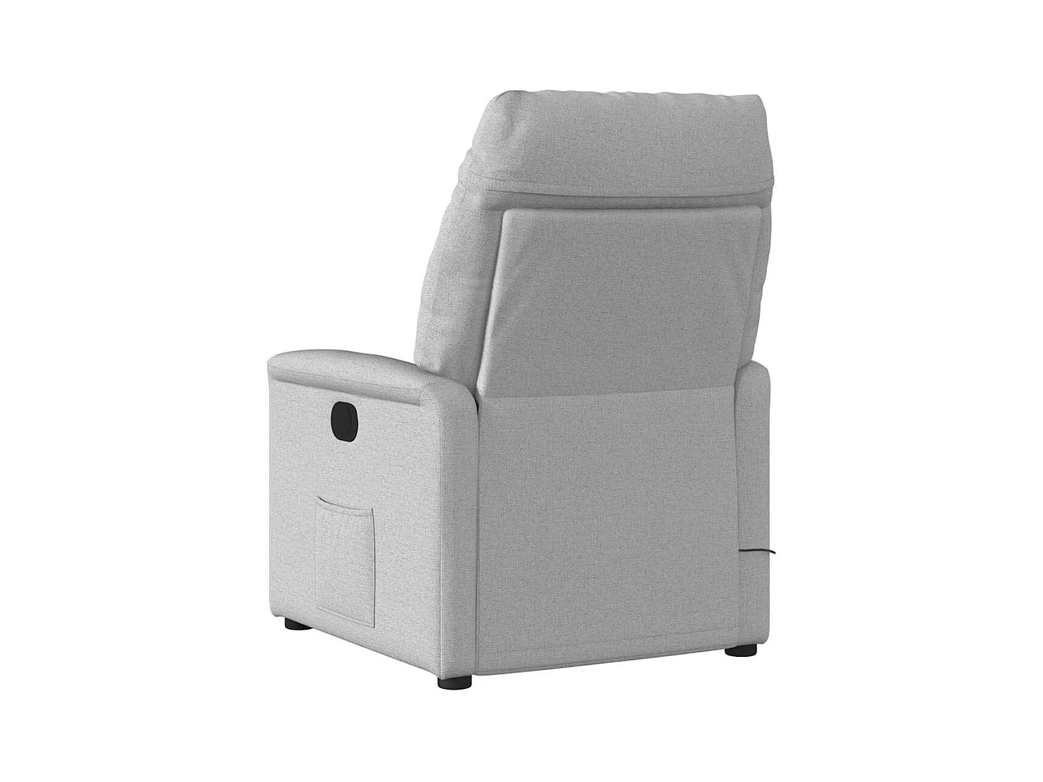 Poltrona | Cadeira Relax | Cadeira reclinável tecido cinzento nuvem SHL17884