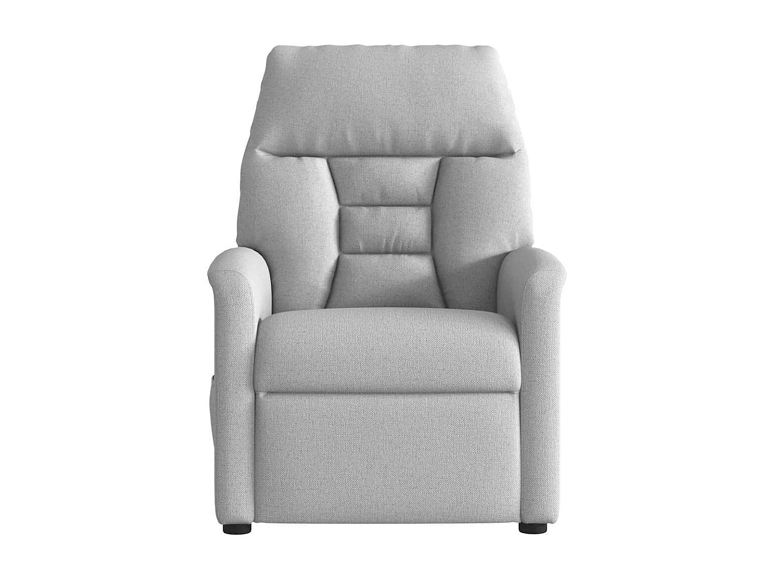 Fauteuil inclinable-Chaise de relax-Fauteuil TV gris nuage tissu SHL2793