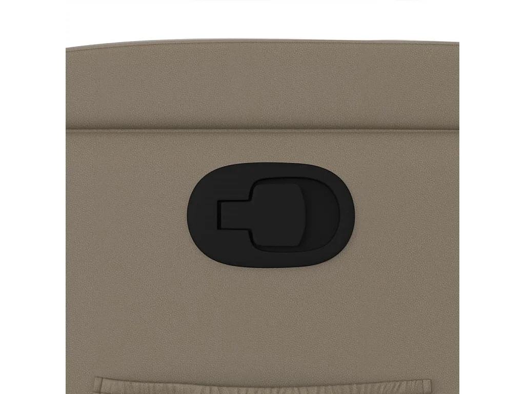 Relaxsessel | Lounge Sessel für Wohnzimmer Cappuccino-Braun Kunstleder SHL76230